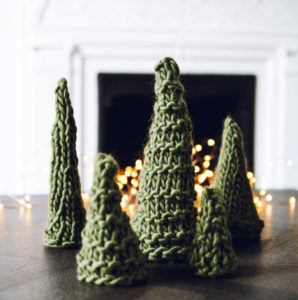 Super Chunky Christmas Trees