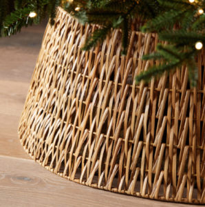 rattan tree collar