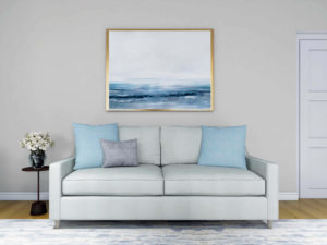 Primary Bedroom 3D Rendering Sofa Seating Area View