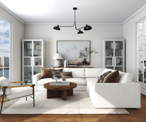 dwelling envy interiors 3d rendering of living room family room design concept