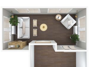 mid-century-modern-sunroom-3d-rendering-floor plan