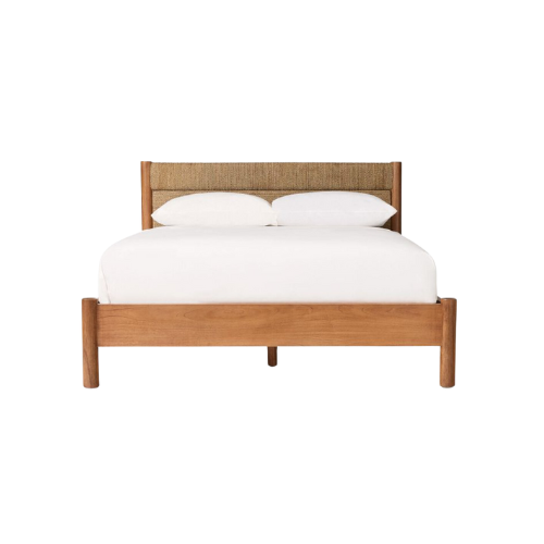 Mylos Woven & Wood Bed